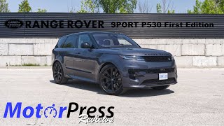 More Power More Everything The 2023 Range Rover Sport P530 First Edition Review And Track Test [upl. by Yttocs604]