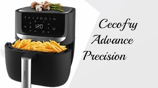 FRIGGITRICE AD ARIA CECOFRY ADVANCE PRECISION CECOTEC UNBOXING PER CUCINARE SANO E VELOCE  OTTIMO [upl. by Ahsienom]