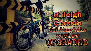 RALEIGH CLASSIC FOLDING BIKE REVIEW SELEPAS UPGRADE  SOULBIKE FOLDIES foldingbike raleighclassic [upl. by Belter74]