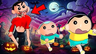 Shinchan Became Killer In Dbd And Trolling His Friends 😂  Shinchan Dead By Daylight  horror Game 😱 [upl. by Susejedesoj571]