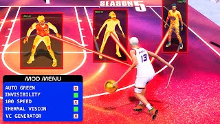 I Installed 5 HACKS on NBA 2K24 and Broke The Game [upl. by Julee]