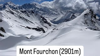 Bike amp Ski rando Mont Fourchon 2901m depuis Bourg St Bernard Col Gd St Bernard 19052024 [upl. by Kaazi]