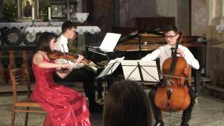 Franz Schubert Notturno in E flat major op148 D897  Trio Rupnik [upl. by Meeharb]