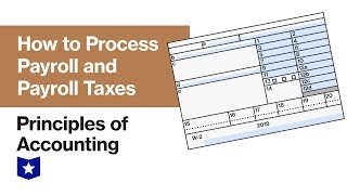 How to Process Payroll and Payroll Taxes  Principles of Accounting [upl. by Hyacinthe]