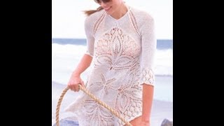 21 Lace Tunic Vogue Knitting SpringSummer 2010 [upl. by Ralat]