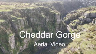 Cheddar Gorge aerial video A gorgeous natural wonder [upl. by Wachtel]