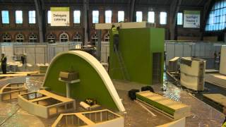 How to build a 150sqm exhibition stand in under 15 hours [upl. by Demaria115]