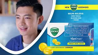 Introducing NEW Vicks Lozenges [upl. by Coletta]