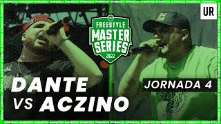 ACZINO VS DANTE  FMSMEXICO 2022  Jornada 4  Urban Roosters [upl. by Nealy]