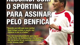 Jardel no Benfica [upl. by Satsoc]