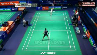 badminton 2022  hasil perancis open 2022  ginting vs verma [upl. by Aihseken665]