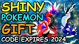 new pokemon scarlet and violet mystery gift codes 2023  SHINY pokémon mystery gift codes [upl. by Letnwahs]