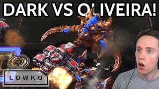 StarCraft 2 BRILLIANT FIGHTS  Dark vs Oliveira Bestof3 [upl. by Bernardo62]