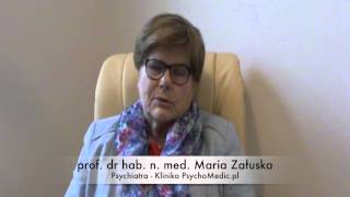 Leczenie depresji a spożycie alkoholu  prof psychiatra Maria Załuska Klinika PsychoMedicpl [upl. by Jorrie]