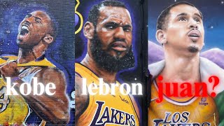 Juan ToscanoAnderson played 30 games for the Lakers So why does he have a mural in LA [upl. by Oilenroc]