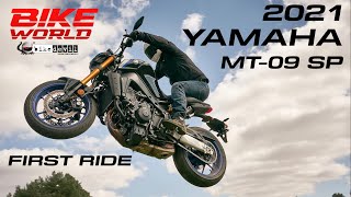 2021 Yamaha MT09 SP  Our First Ride With Added Jumps [upl. by Vano]