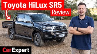 2021 Toyota HiLux review Is the new 500Nm HiLux any good [upl. by Ydahs]