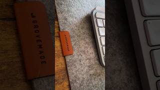 Grovemade makes THE BEST wool desk pad  deskaccessories deskmat grovemade logitech [upl. by Zamir]