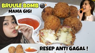 BIKIN BRUULE BOMB MAMA GIGI RESEP ANTI GAGAL  CEMILAN KEKINIAN😋 [upl. by Blynn]