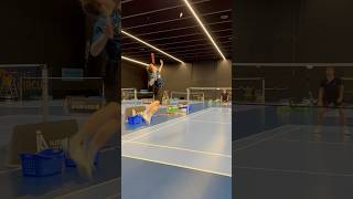 Badminton Smash and Awesome Echo smash smashing badmintonsmash [upl. by Brunell287]