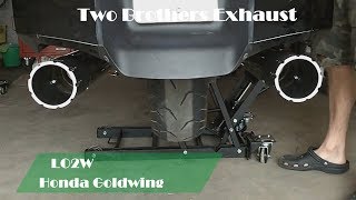 Top 8 Ful Exhaust Sound Honda Goldwing GL1800  Two Brothers Cobra Monster Daytona Rush mufflers [upl. by Girand]