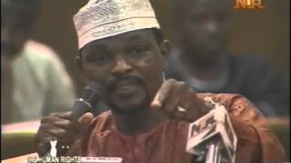 Major Al  Mustapha Slams a Strike Force Soldier  Oputa Panel [upl. by Jarvis743]