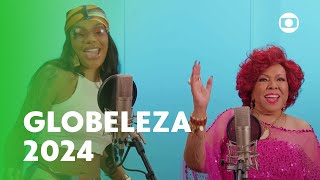 Ludmilla e Alcione são as vozes oficiais do Carnaval Globeleza 2024  TV Globo [upl. by Amoakuh]