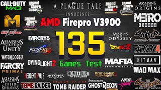 TOP 135 GAMES TESTED  AMD FirePro V3900  1GB  i5 2400  8GB RAM  in 2023 [upl. by Retsevlis30]