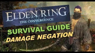 ELDEN RING Convergence MOD Survival Guide  Damage Negation Tips [upl. by Euginom192]