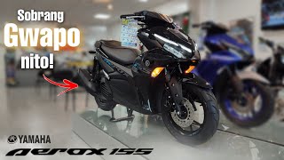 2023 New Yamaha Mio Aerox 155 Color Glossy black Sobrang Astig nito 🤯 Price Specs features [upl. by Crawford405]