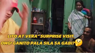 LITO AT VERAquot SURPRISE VISIT AT MGA KAGWANGSGANITO PALA SILA🤔 [upl. by Benis]