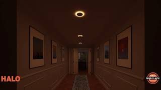 HALO Recessed RL Night Light Canless Direct Mount [upl. by Sidras580]