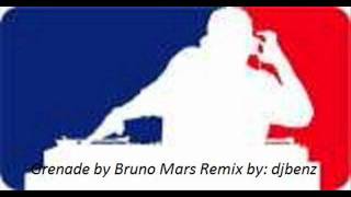 Grenade by Bruno Mars Remix by djbenz [upl. by Savory939]