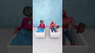 Cartoon Water Spider Man vs scary Teacher cartoon animation spiderman scaryteacher 3danimation [upl. by Ivzt]