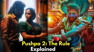 Pushpa 2 The Rule 2024 Movie Explained in Hindi  Pushpa 2 Movie Review [upl. by Afrikah]