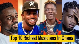 Top 10 Richest Musicians In Ghana  Forbes 2023 Latest Ranging [upl. by Torbert]