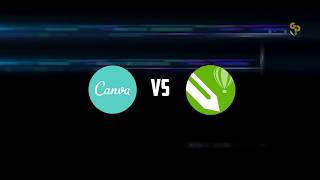 Canva vs CorelDRAW [upl. by Aerdnaz]