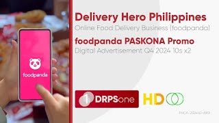 foodpanda PASKONA Promo Digital Ad Q4 2024 10s x2 Philippines HDST [upl. by Eylloh]