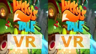 Super Luckys Tale VR Box on Oculus Rift  Touch Controller SBS 3D Virtual Reality Project [upl. by Nissie]