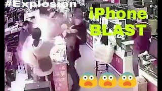 Man Causes Explosion By biting Replacement iPhone BATTERY [upl. by Alisander]