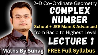 complex number lec 1 all teaching video of Maths By Suhag Sir IIT JEE Class 9 10 11 12 Dropper [upl. by Maurise579]