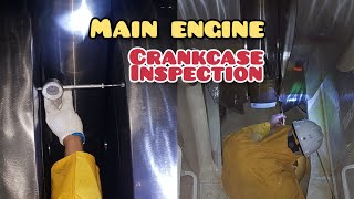 Marine Diesel Engine Crank Case Inspection documentary marineengineer short [upl. by Rockie]