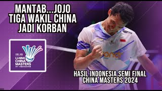 Mantab Jojo Tembus Final China Masters 2024  Badminton Live Reaction [upl. by Danyette]