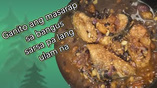 Ganito ang masarap sa bangus sauce pa lang ulam na [upl. by Hedvah]