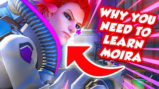 Why Moira is the support EVERYONE NEEDS TO LEARN  Overwatch 2 [upl. by Kcin]