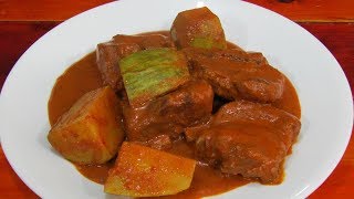 Pipian con Chilacayote y Carne de Puerco  Receta ¡Mega Deliciosa [upl. by Noach705]