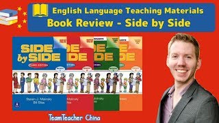 Side by Side Coursebook Review  TEFL Textbook  ESL Curriculum TESOL [upl. by Yerggoeg]