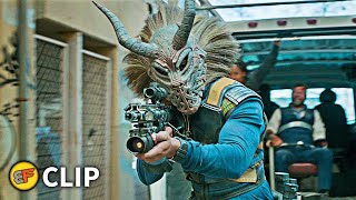 Killmonger Breaks Out Ulysses Klaue Scene  Black Panther 2018 Movie Clip HD 4K [upl. by Tevis468]