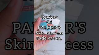 review of Palmers Skin Success fade cream shorts palmer acne skincare [upl. by Odradlig]