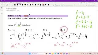 Matura 2025 Działania na potęgach [upl. by Primalia304]